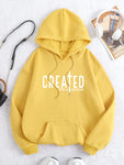 Created With At Purpose Hoodies Trendy Christian Sweatshirt