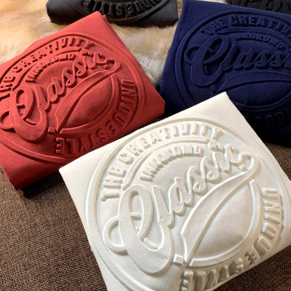 Vintage 3D Print Steel Seal Print Mens Short-sleeved T-Shirt Casual