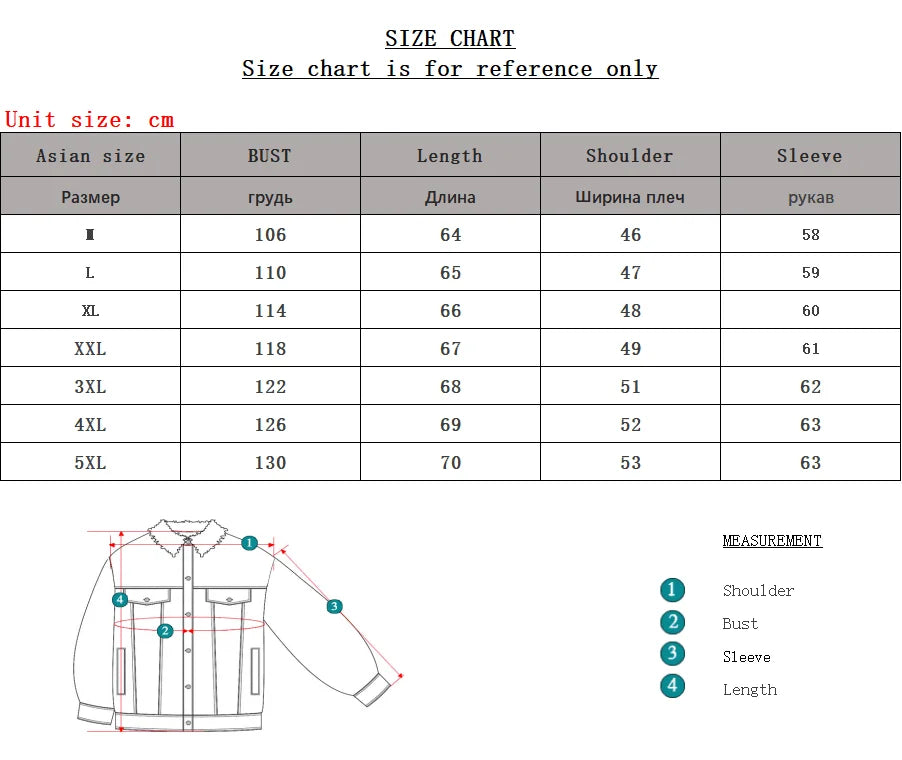 Liner Thicker Winter Black Hooded Denim Jacket Outerwear Warm Men