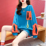 2024 New Spring and Autumn Trend Personalized Contrast Color Zipper Korean