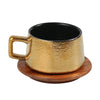 Ceramic Set Gift Box Gift Solid Wood Cup Coffee Mug Drinking Utensils 230ML