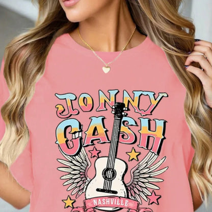 Nashville Graphic Tee Women's Plus Size Summer Tshirt