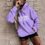 Damen Hoodies Harajuku Pullover Baumwolle