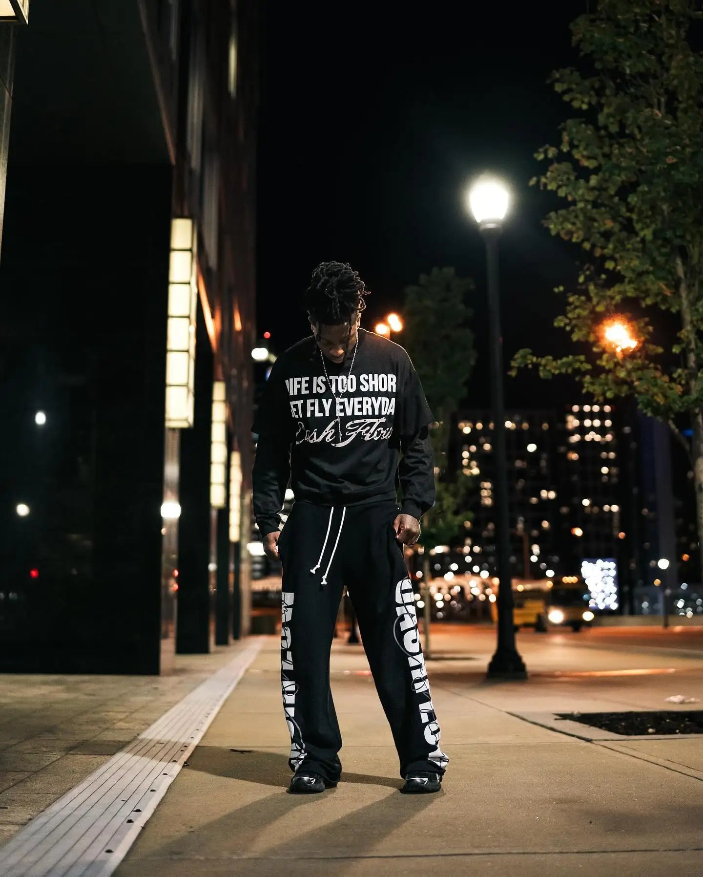 Gothic Retro Harajuku Letter Pattern Graphic Long Sleeve T-Shirt