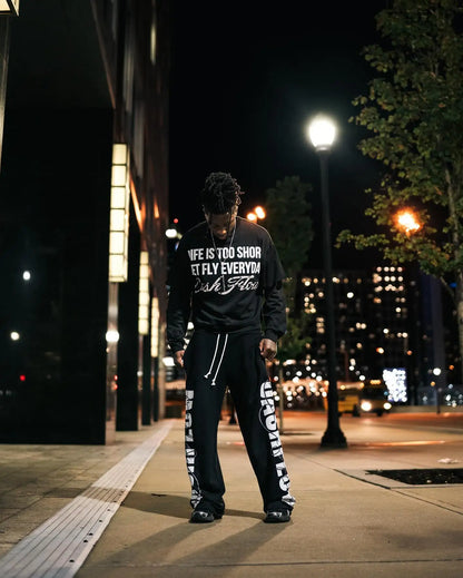 Gothic Retro Harajuku Letter Pattern Graphic Long Sleeve T-Shirt