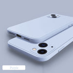 Quadratische Handyhülle aus flüssigem Silikon für iPhone 1