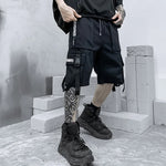 Streetwear Cargo Shorts In Japanese And Korean Techwear Style Perfect