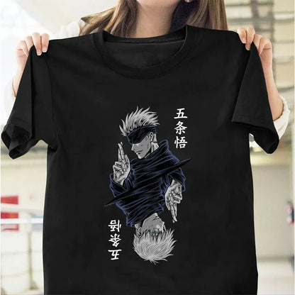 Jujutsu Kaisen Anime Grafik T-Shirt für Damen