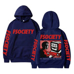 Geeky Mr Robot Fsociety Graphic Hoodie