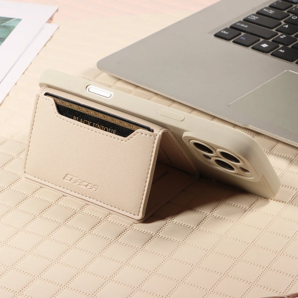 Iphone Leather Case Anti Theft Anti Drop Cover Protective Grip Safe