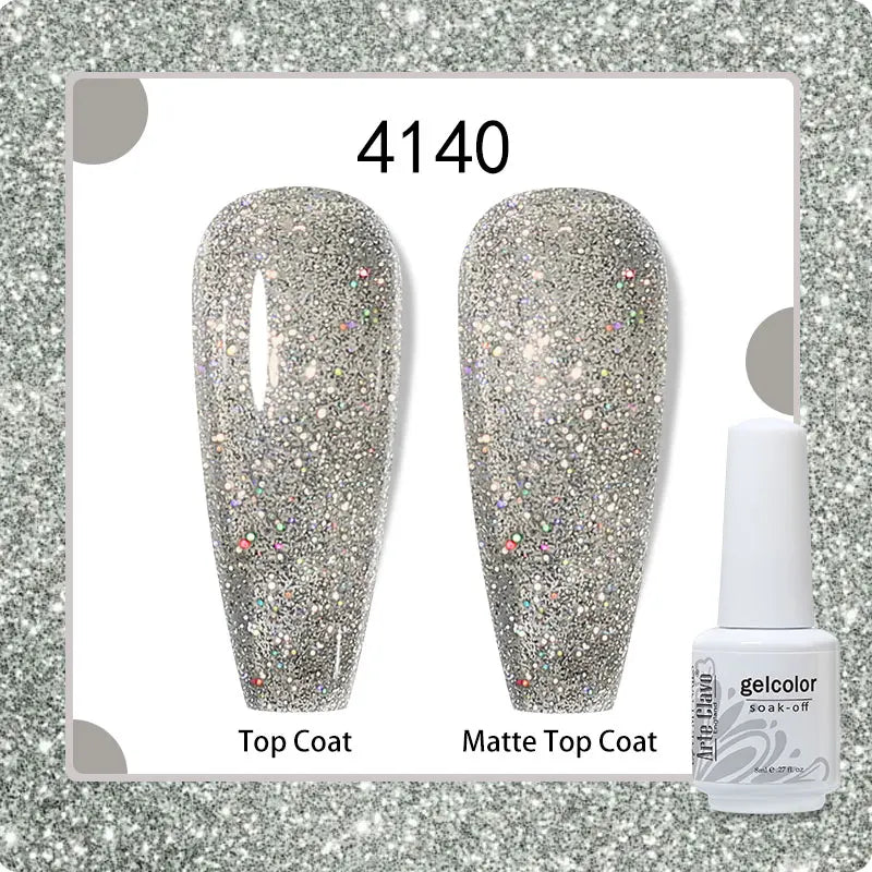 8ml Pure Color Gel Nail Polish Nail Art Manicure Semi Permanent