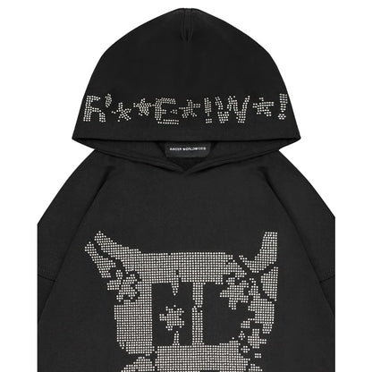 Y2K Gothic Punk Harajuku Hoodie: The Ultimate Autumn Expression