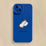 Cartoon Duck Phone Case For iPhone