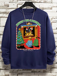 Smells Like Christmas Funny Comics Men Hip Hop Oversized