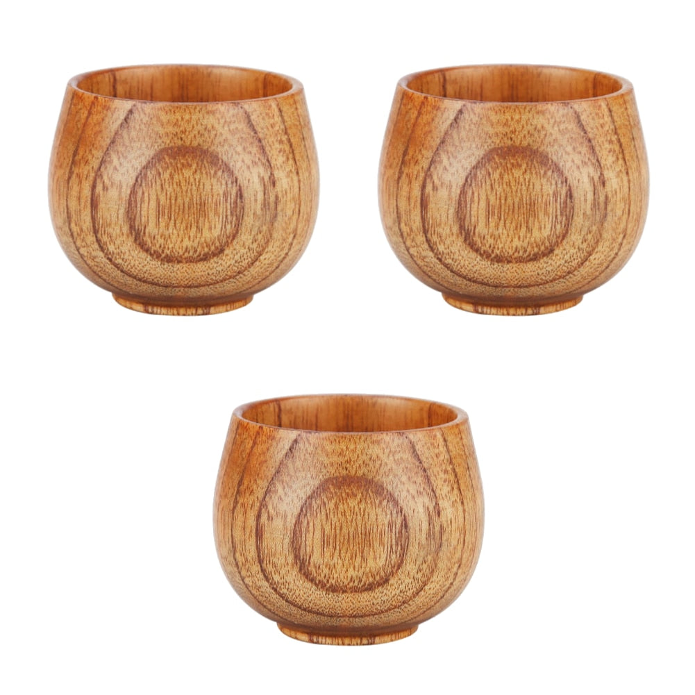 Big Belly Cups Jujube Wood Cup Handmade Natural Wooden