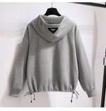 Hoodies Pullovers Women Zipper Cardigan Coat Loose Casual