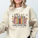 Book Lover Floral  Librarian Sweatshirt