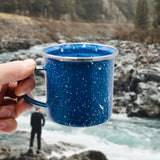 Enamel Starry Sky Camping Coffee Cup Mugs - 380ML