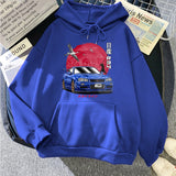 Hoodie Herren Sweatshirts für Auto Japanische Streetwear