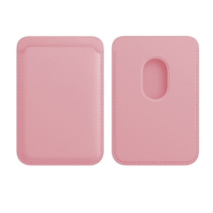 Leather Wallet Magnetic For Magsafe For iPhone Magnet Card Holder