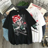 Cartoon Japanisches Anime T-Shirt Streetwear Kawaii Grafik