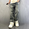 Distressed Men's Denim Summer Streetwear Casual Trend