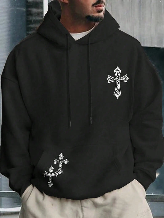 Autumn Winter Loose Hoody Casual Sweatshirt Fleece