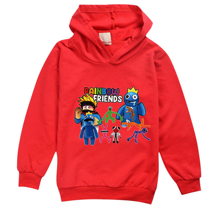 Children Alphabet Lore Hoodie Cartoon Tops for Kids & Teens, Spring Autumn Full Sleeve Hoodies