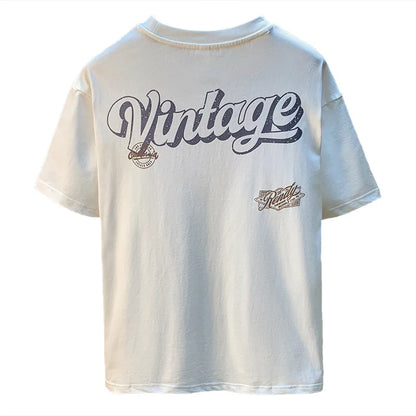 Breathable Printed T-Shirt Men’s Loose Fit Casual Summer Style