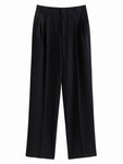Pants For Women Spring High-Waisted Suit Pants Straight Casual