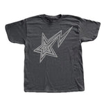 Men's Casual T-Shirt Star Printed Tops Streetwear