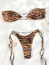 Swimsuit Bikinis Print Swimwear Summer Bikini