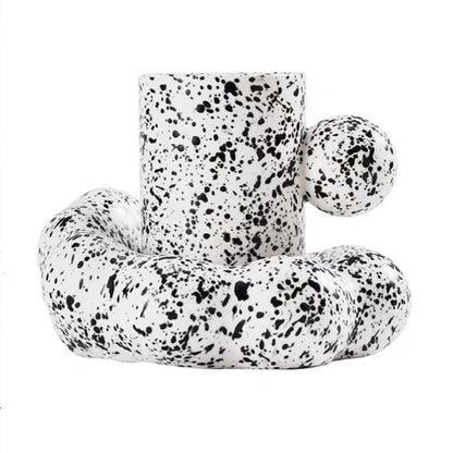 Mug Creative Cute Coffee Cup Set Detachable Bottom Coaster