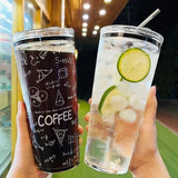 Quench Your Thirst with Our High-Capacity, Heat-Resistant Glass Cup