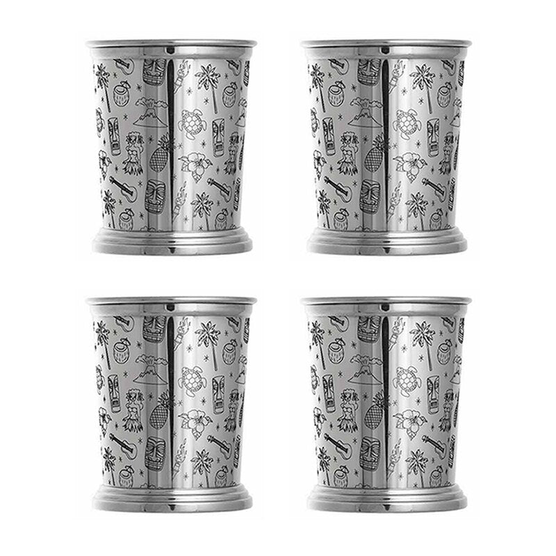 Copper Plated Barrel Hammered Moscow Mule Mug Coffee Cup