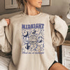 Sleepless Nights Crewneck Taylor Midnights ‘Meet Me at Midnight’ Hoodie for Fans