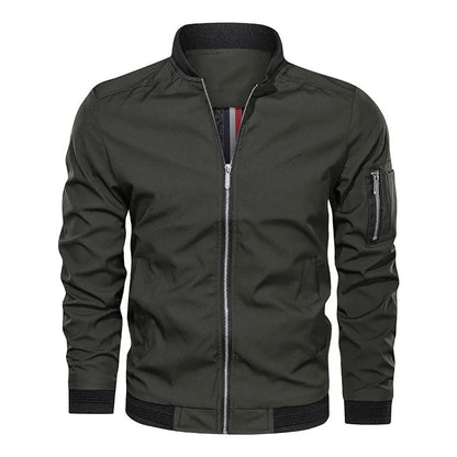 New Men’s Windproof Jacket Casual Multi Pocket High Quality
