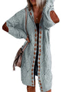 2024 Elegant Loose Hooded Cardigan for Women