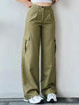 High Waisted Cargo Pants Pattern for Women Sewing Pattern for Women