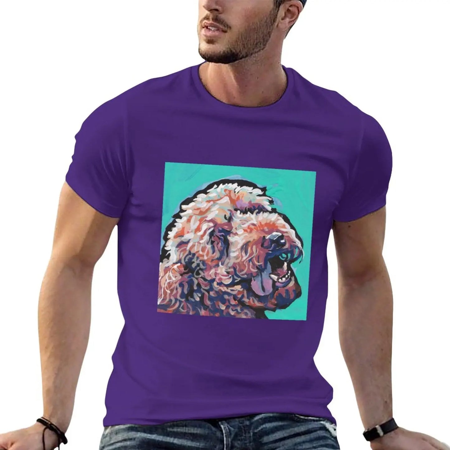 Poodle Labradoodle Golden Doodle Pop Men Tee