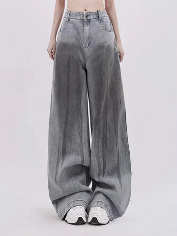 2024 Harajuku Oversize Women's Denim Jeans Vintage