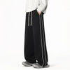 Mens Baggy Cotton Joggers Korean Loose Sports Sweatpants