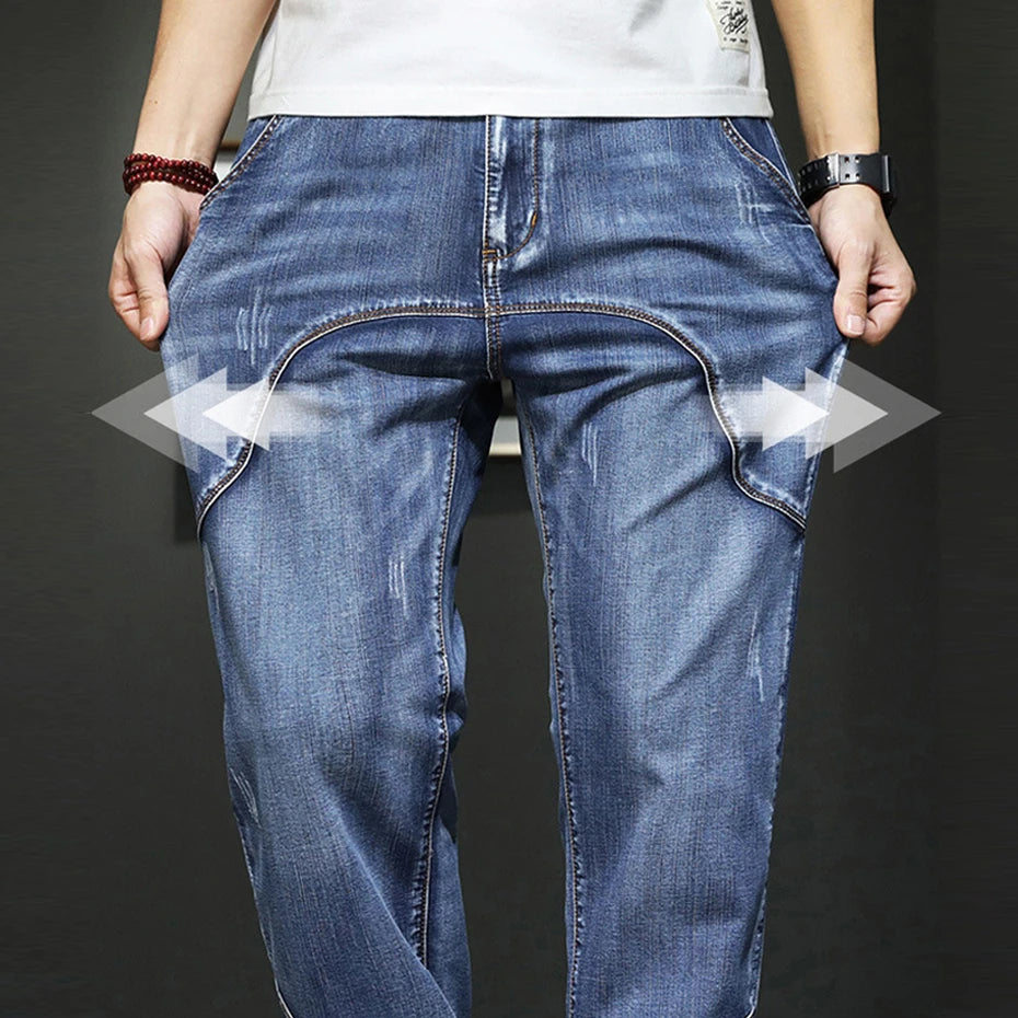 Casual Baggy Straight Men Jeans