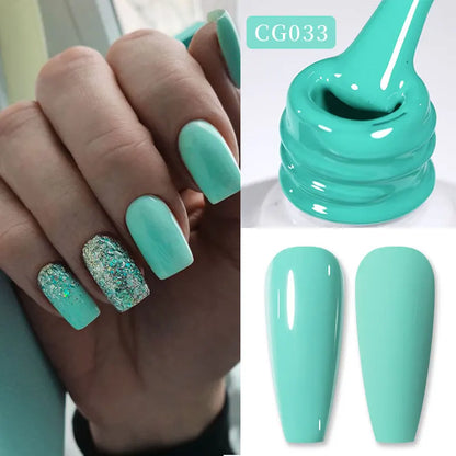 10ml Glitter Silver Liner Paint Gel Nail Polish Line Stripe Gel Vernis Semi Permanent