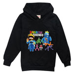 Kinder Alphabet Lore Hoodie Cartoon Tops für Kinder und Jugendliche, Frühling Herbst Vollärmelige Hoodies