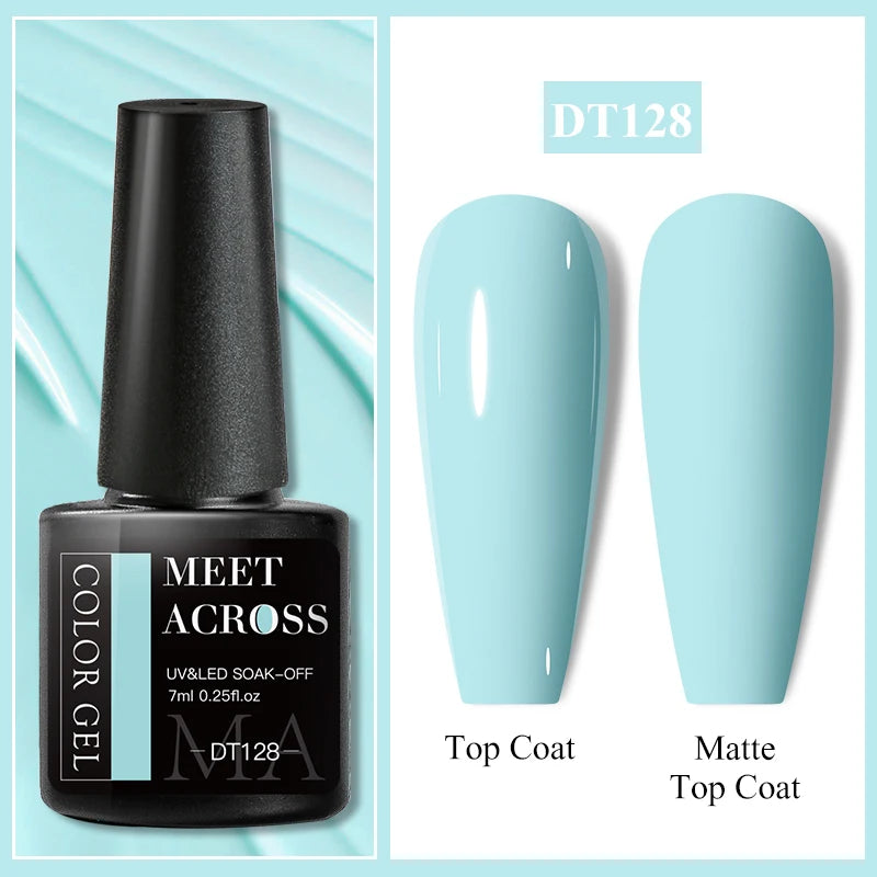 7ml Super Top Coat Gel Nail Base Gel Matte Top Coat Semi-Permanent