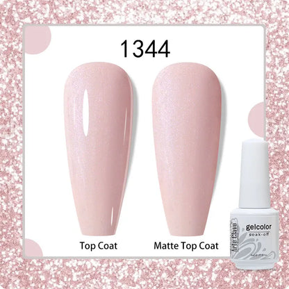 8ml Pure Color Gel Nail Polish Nail Art Manicure Semi Permanent