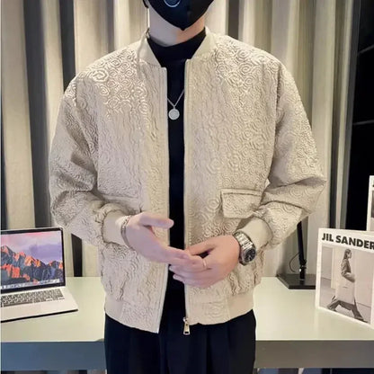 Harajuku Joker Zip Jacket for Men Trendy Korean Style Fast Ship