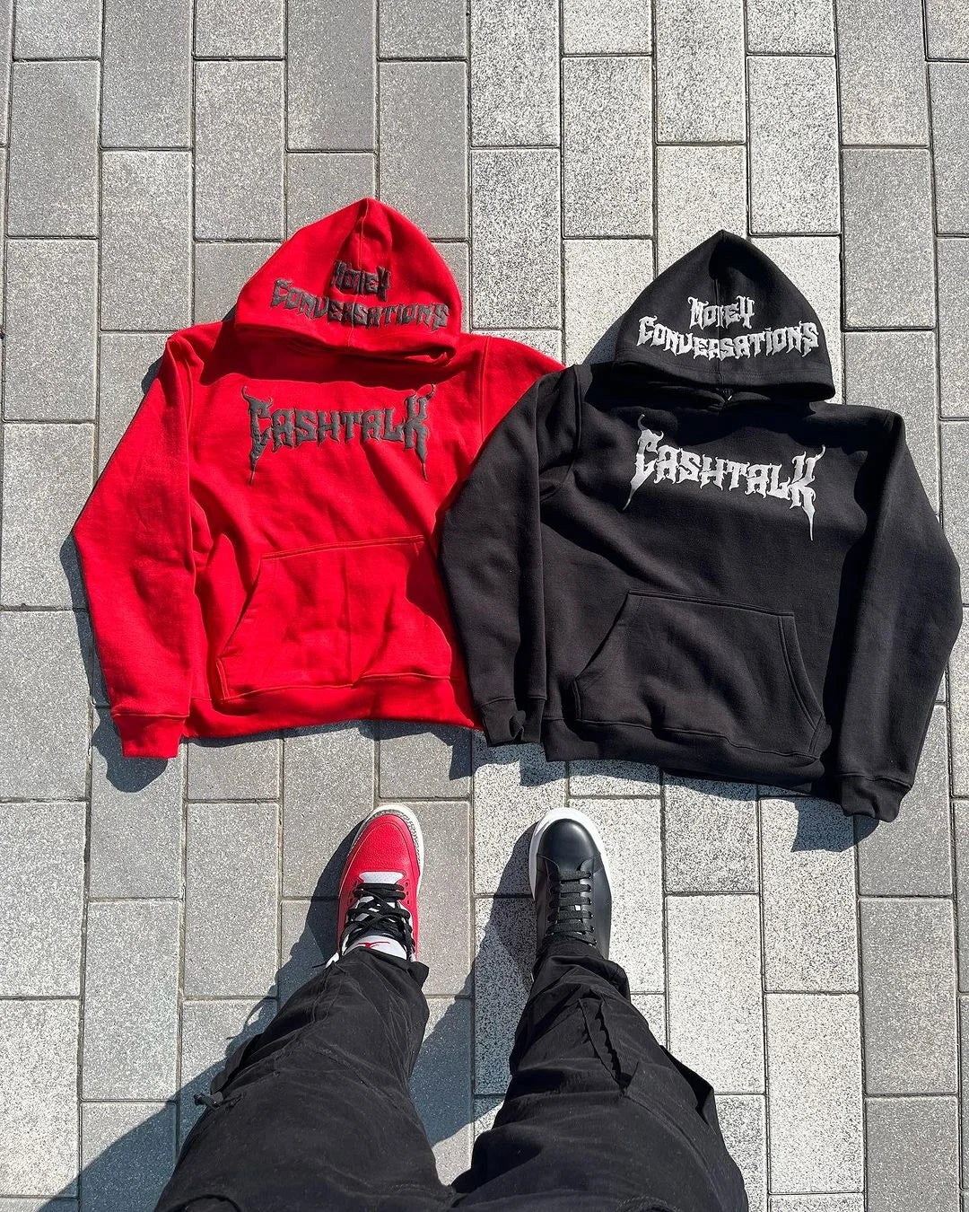 Y2K Women’s Oversized Hoodie Punk Vintage Dark Printed Pullover Streetwear