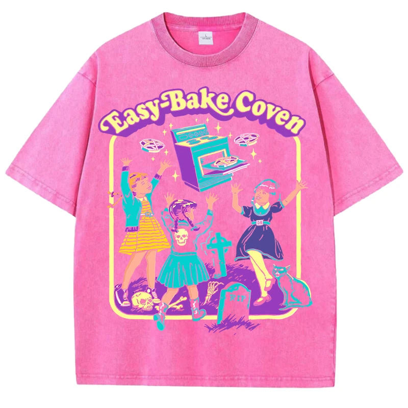 Fashion Must-Have Washed T-Shirt for Men Summer Casual Loose Streetwear